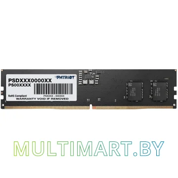 Оперативная память Patriot Signature Line 8GB DDR5 PC5-41600 (PSD58G520041)